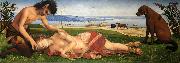 Piero di Cosimo Death of Procris (mk08) china oil painting reproduction